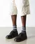 SHORT COTTON BLEND HEATHERED SOCKS - comprar online
