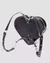 BRUSH OFF LEATHER HEART BAG - comprar online