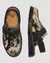 JORGE II CONTRAST HAIR ON MULES - loja online
