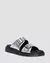 JOSEF SANDALS IN METALLIC NUBUCK LEATHER