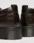 LOWELL SHOE IN ANALINE LEATHER WITH CROCODILE EFFECT