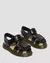 MOBY II KIDS LEATHER SANDALS WITH VELCRO STRAPS - Dr. Martens Brasil