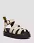 BLAIRE PISA LEATHER PLATFORM SANDALS WITH STRAP