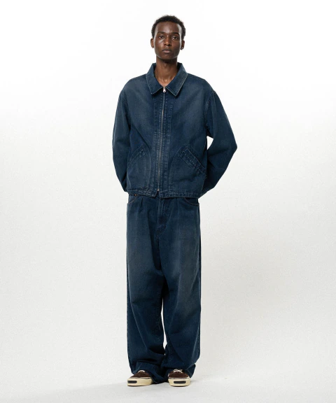 MAISON MIHARA YASUHIRO X KAMIYA TENCEL DENIM DRIZZLER JACKET