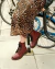 1460 CHERRY RED SMOOTH BOOTS - comprar online