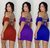kit 10 Vestido Ciganinha Costas Nua