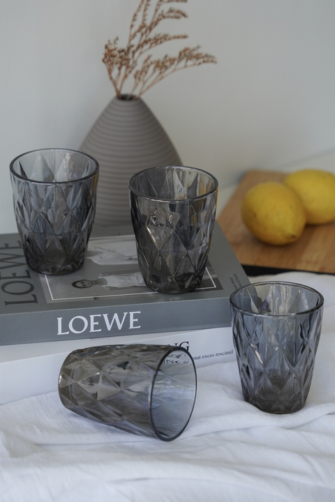 SET X 6 VASOS FUME VASOS BAJOS 250 ML - comprar online