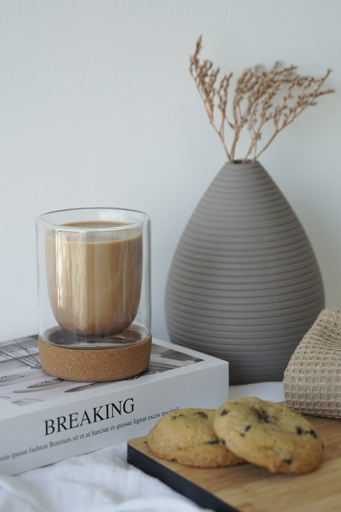 VASO BASE CORCHO 400 ML