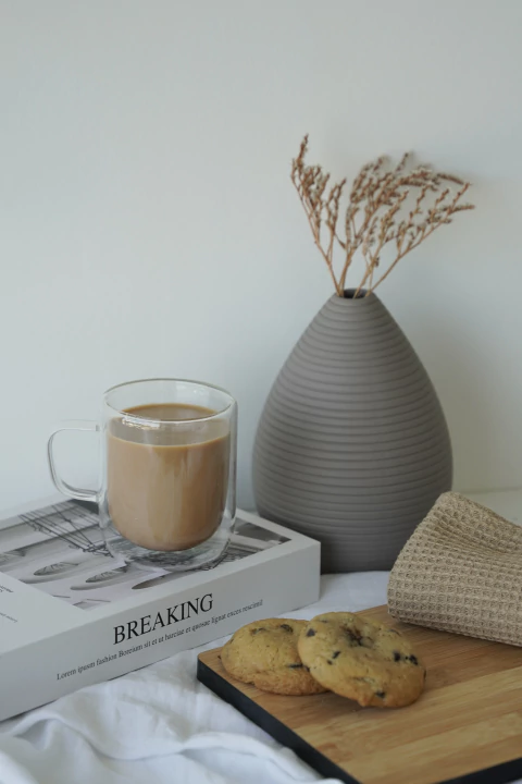 TAZA OVALADA DOBLE VIDRIO 150 ML