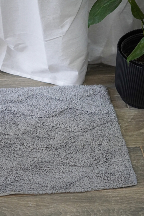 ALFOMBRA DE BAÑO PATH GRIS
