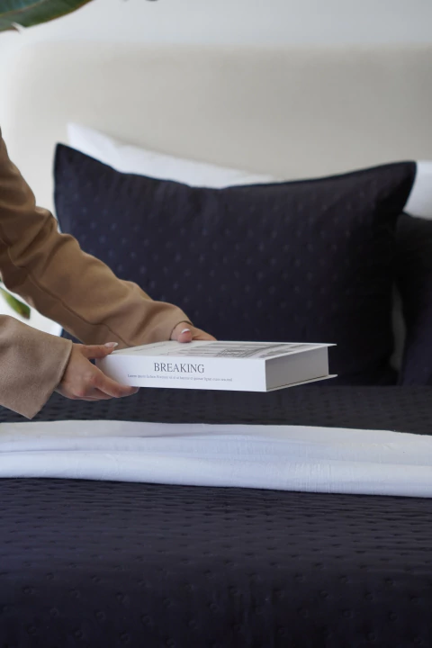 KIT COVER SAMANTHA QUEEN NEGRO - comprar online