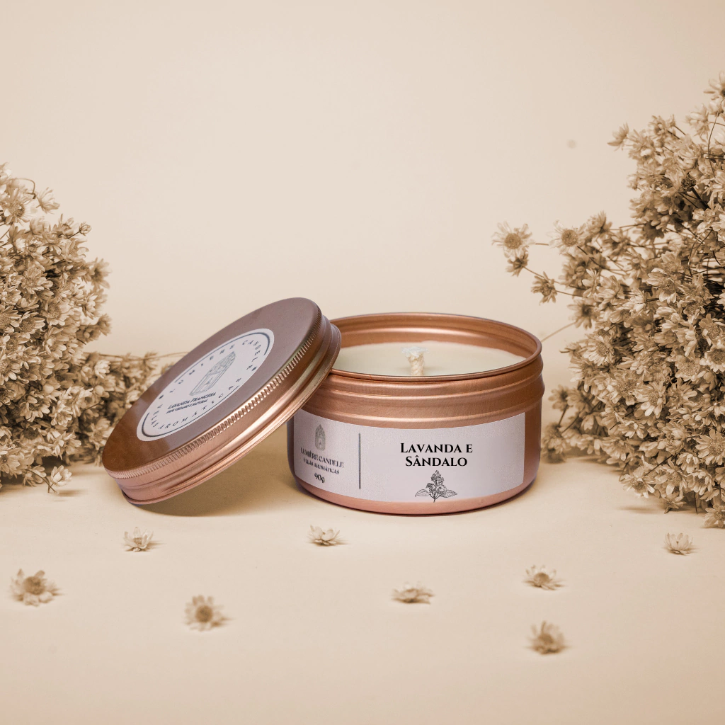 Vela Lavanda & Sândalo 90g