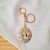Chaveiro Dourado Nossa Senhora Aparecida com Strass