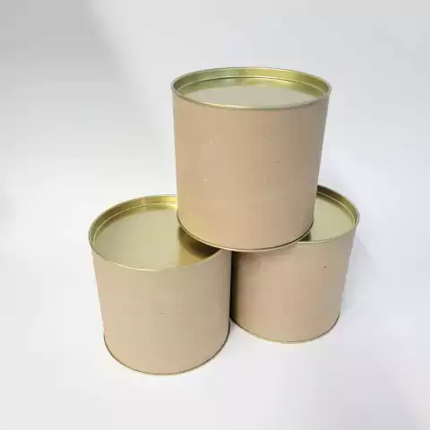 Tubolata Tampa Metalizada Dourada 12x12,5cm (ideal para canecas)