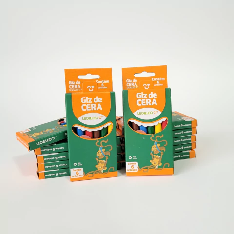 Giz Cera 6 cores - Unidade
