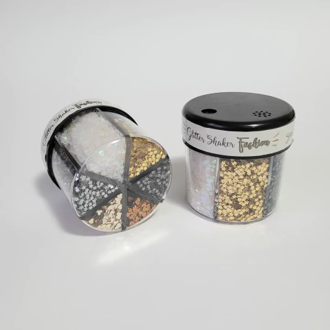 Glitter Shaker 60g c/ 6 cores soul BRW
