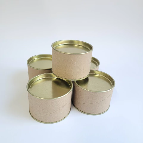 Tubolata Tampa Metalizada Dourada 5x7cm - comprar online