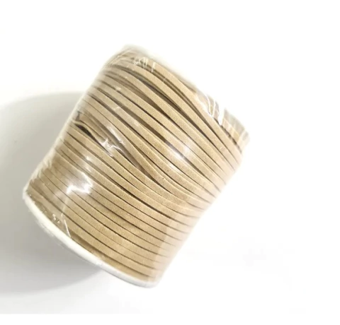 Fio Camurça 3mm Bege