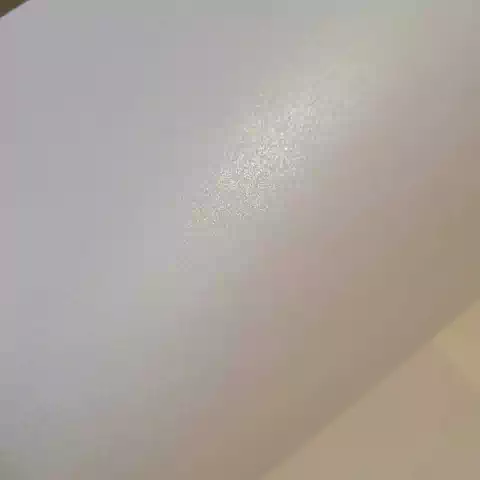 Papel Perolado Branco Algodão 30,5x30,5cm -180g - Unidade