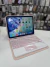 Case iPad flip lisa con teclado - ROSA