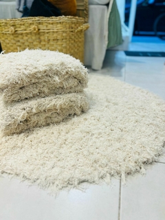 Alfombra estopa redonda - comprar online