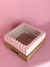 BOX DESAYUNO BASTONES ROSA (25X25) X 10 UNIDADES - Santa Caja