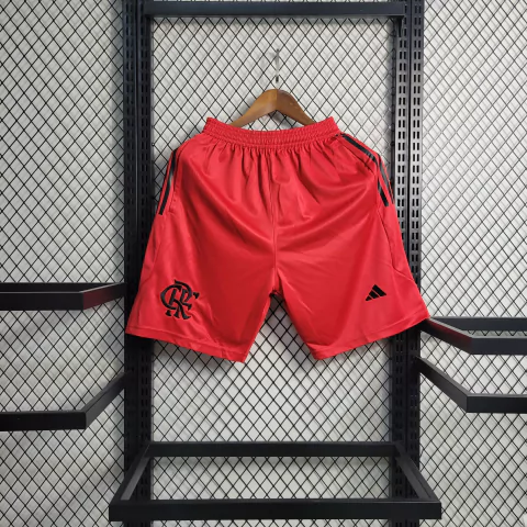 Short Flamengo Treino 23/24 - Vermelho - Adidas