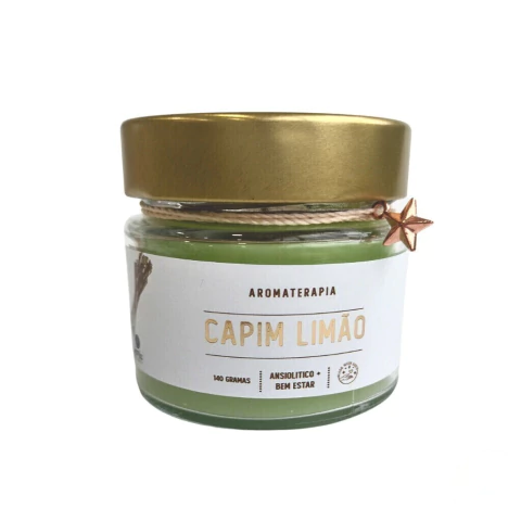 VELA AROMATICA CAPIM LIMAO 140G ATRIA - comprar online