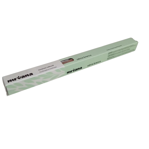 INCENSO SÁLVIA BRANCA 4 VARETAS NIRVANA - comprar online