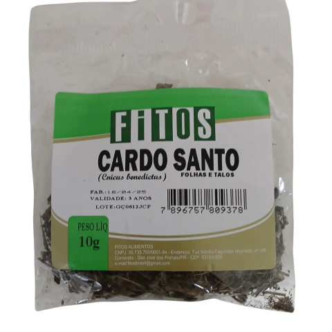 CHÁ DE CARDO SANTO 10GR FITOS - comprar online