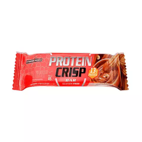 BAR CRISP CHURROS COM DOCE DE LEITE 45G INTEGRALMEDICA - comprar online