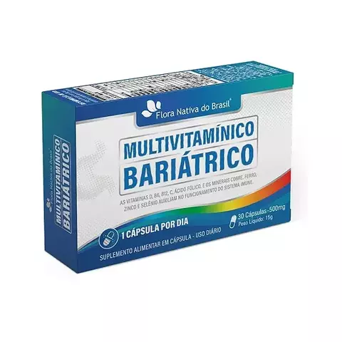 BARIPHASES (MULTIVITAMINICO) 30 CAPS F.NATIVA - comprar online