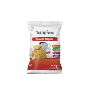 BISCOITO SALGADO CRACKER 40G NUTRIPLENO - comprar online