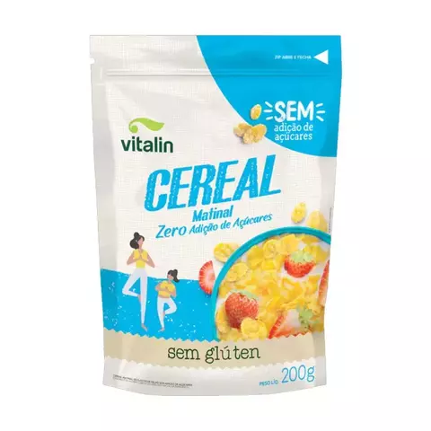 CEREAL MATINAL Z/ACUCAR 200G VITALIN - comprar online