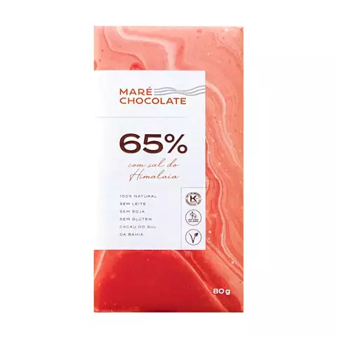 CHOCOLATE 65% COM SAL 80G MARE - comprar online