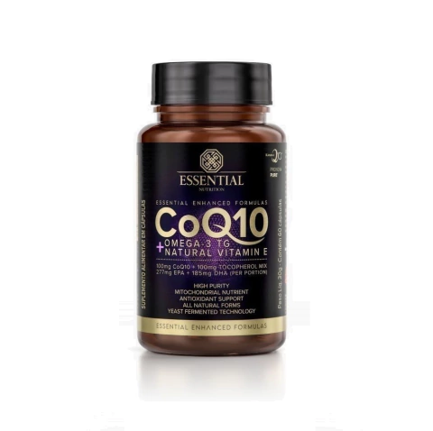 COENZIMA Q10 + OMEGA 3 60 CÁPSULAS ESSENTIAL