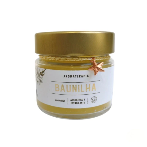 VELA AROMATICA BAUNILHA 140G ATRIA - comprar online