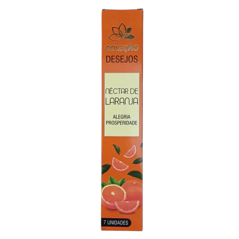 INCENSO NECTAR DE LARANJA 7 VARETAS COLECAO DESEJOS - comprar online