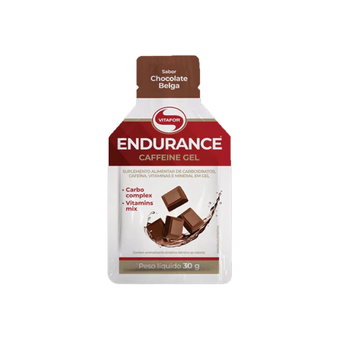 ENDURANCE CAFFEINE GEL 30G CHOCOLATE VITAFOR - comprar online
