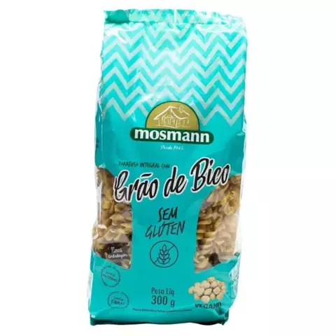 MASSA INTEGRAL GRÃO DE BICO SEM GLÚTEN MOSMANN 300G - comprar online