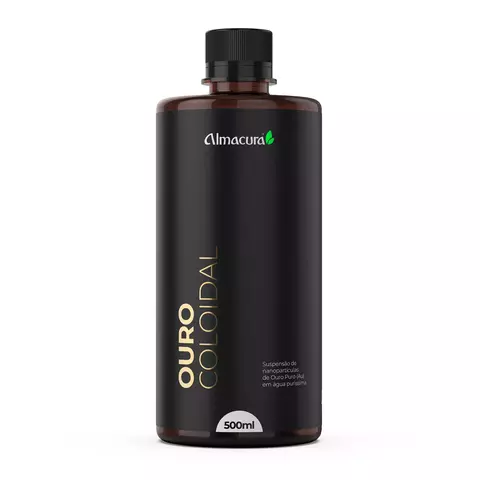OURO COLOIDAL 338PPM 500ML ALMACURA - comprar online