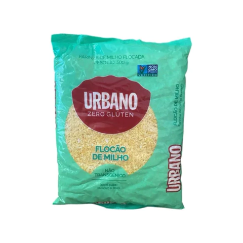 FLOCÃO DE MILHO (CUZCUZ) NÃO TRANSGÊNICO 500G URBANO - comprar online