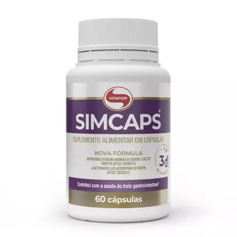PROBIÓTICO SIMCAPS 60 CÁPSULAS VITAFOR