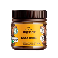 PASTA CAJU CHOCONUTS ORGÂNICA 120G A TAL DA CASTANHA