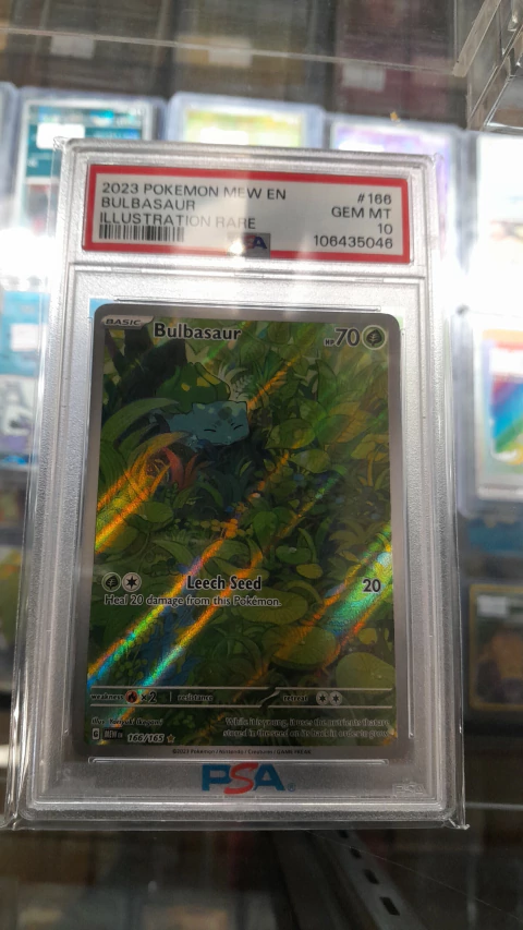 BULBASAUR 166 PSA 10 INGLES - comprar en línea