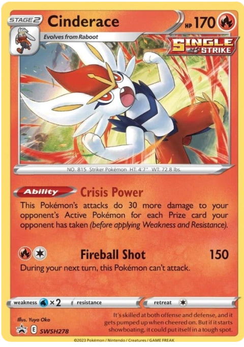 CINDERACE SWSH278 PROMO