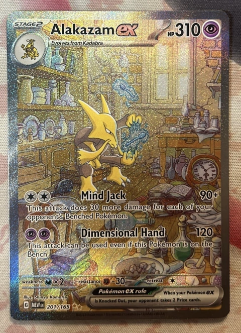 Alakazam EX 201/165