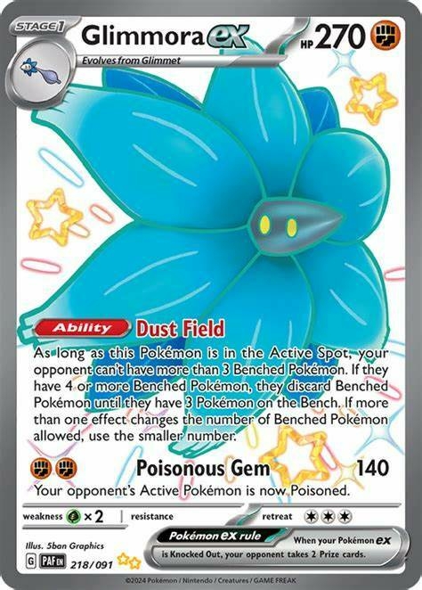 glimmora ex re. holo 218/091