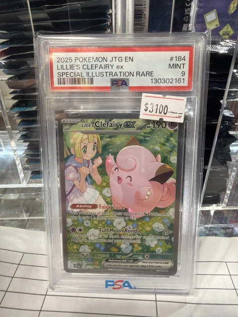 Lillie’s Clefairy EX PSA 9