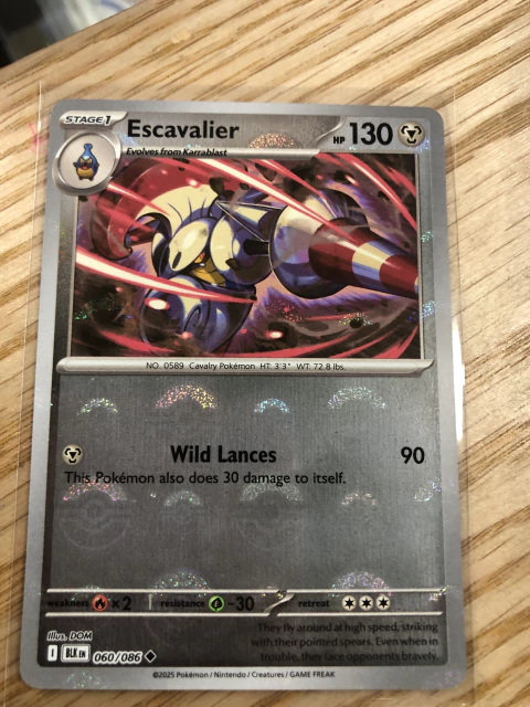ESCAVALIER 060/086 POKE BALL